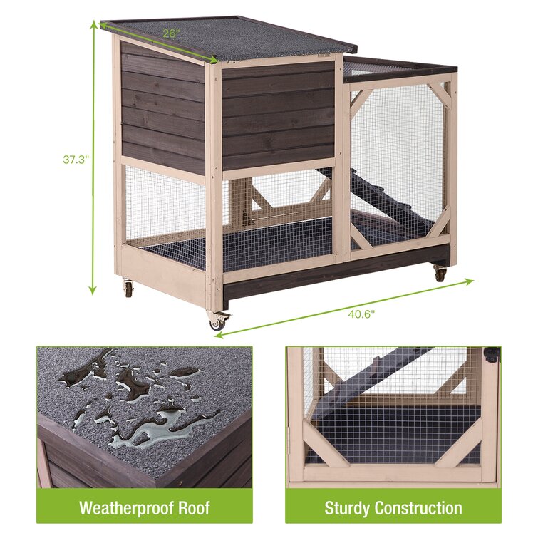 Innovation pet 2024 raised rabbit hutch